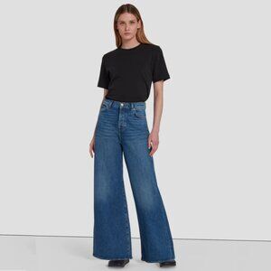 7 For All Mankind Zoey Explorer High Waisted Wide Leg Jeans - Size 26 - NWT